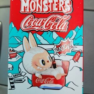 Pop MART Labubu Coca-Cola Red and White Monster Box